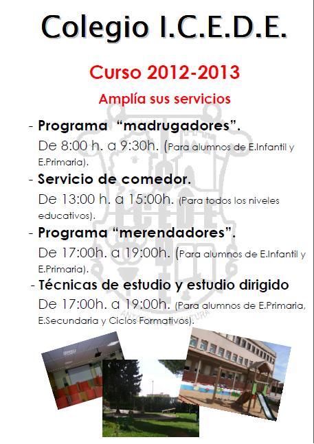 Cartel Curso 2012-2013